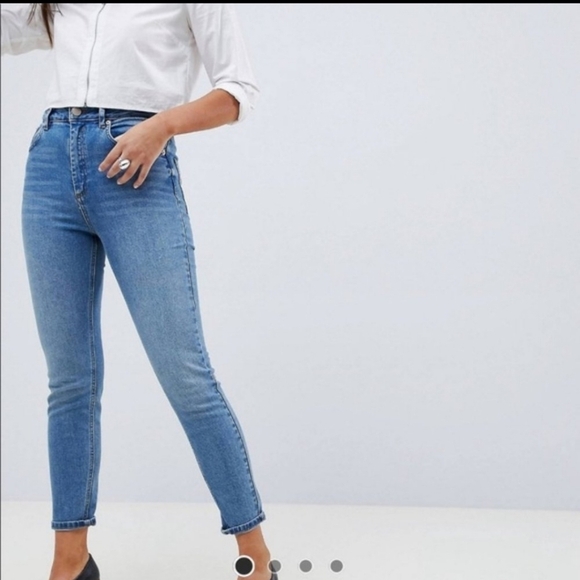 BNWT ASOS 12.5oz SKINNY HIGH RISE JEAN SZ 6/27 - Picture 2 of 14